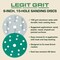 Legit Grit 6 inch Sand paper Disc, 15-Hole, 150 Grit, 50PK LG6-15150-50 - alternate 3